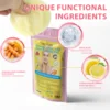 Turmeric Kojic Acid Facial Cleansing Pads Exfoliante Facial Pads Deep Cleansing Clogged Pores Excess Oil Dirt Dead Skin Care 4