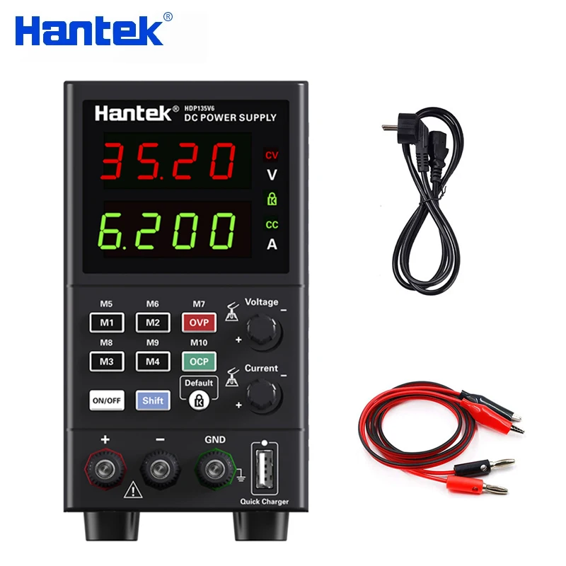 Hantek HDP135V6S HDP135V6A DC Power Supply LED Digital Lab Bench Power Sourse Stabilized Supply Voltage Regulator Switch