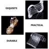 10pcs Transparent Acrylic Shoe Display Rack Stands Risers Sandal Support Holders Portable Stretchers Shoe Store Exhibit 5