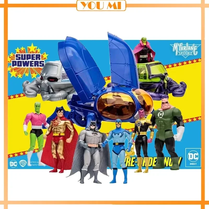 

Оригинальная модель, 5 дюймов, DC Super Powers, манга, Бэтмен, бэнгиак, голубой жук, киловог, 15 см, экшн-фигурка, коллекционные модели