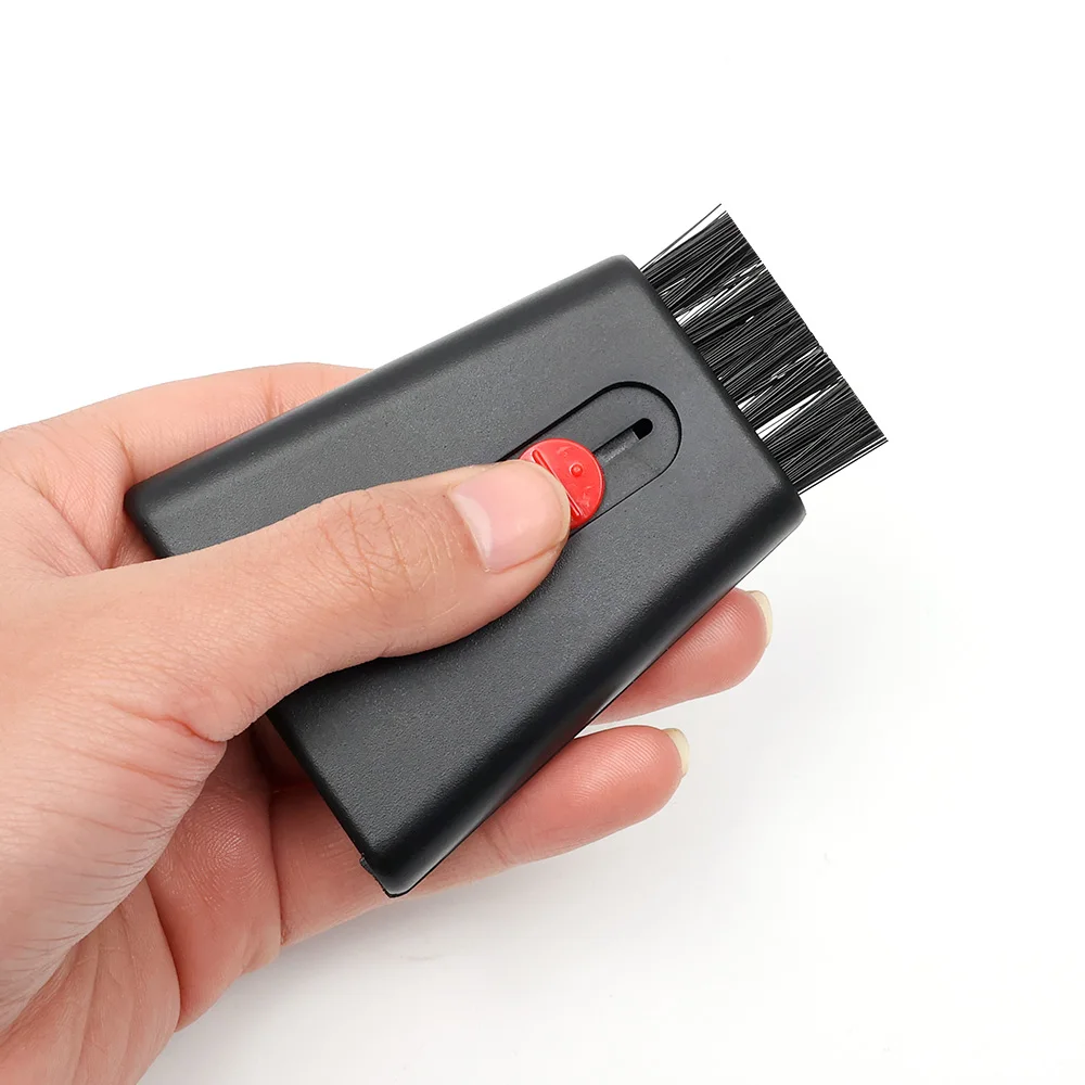 Pulitore Per Tastiera E Schermo PC - Spazzola Doppia Testa Retrattile Per Polvere E Residui - Foto 9