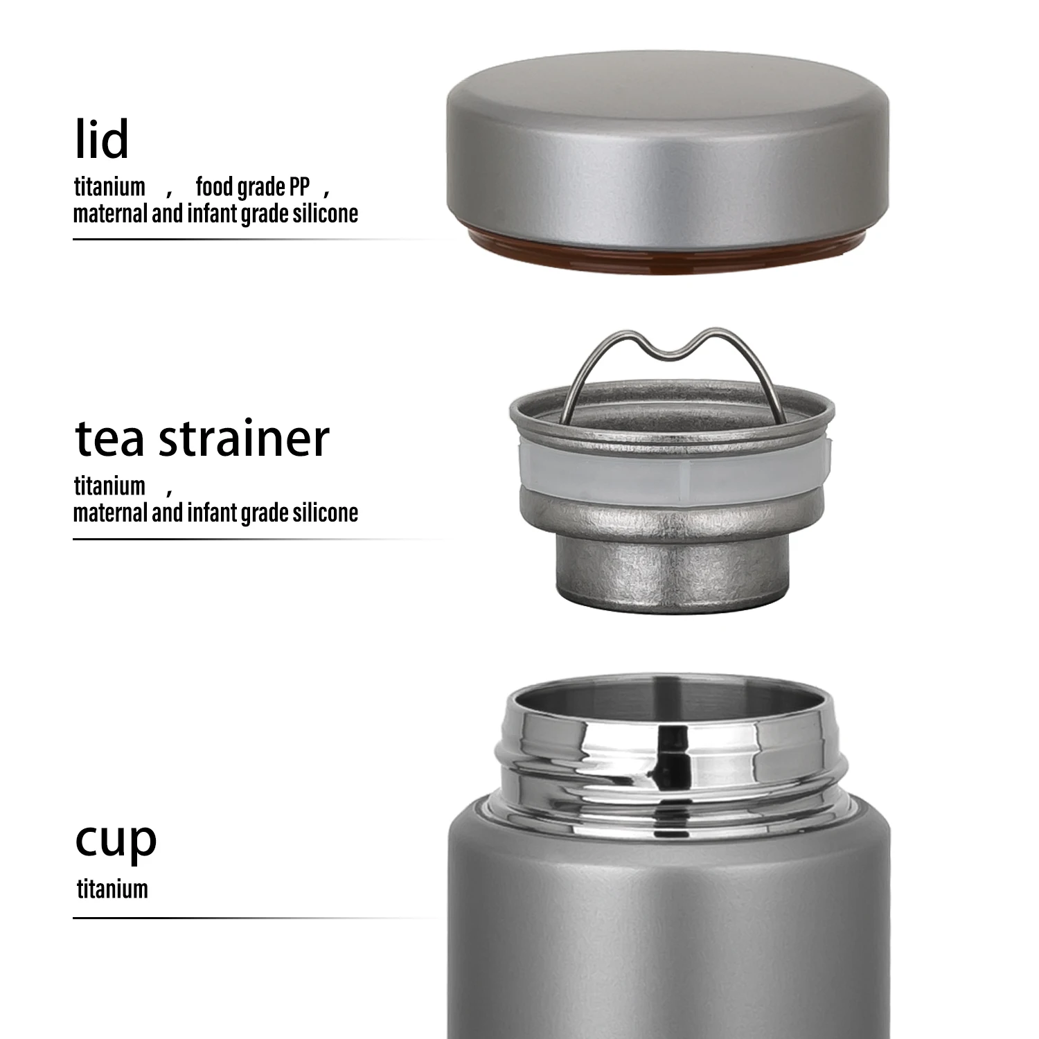 チタン タンブラー TiTo 400ml 【公式通販】