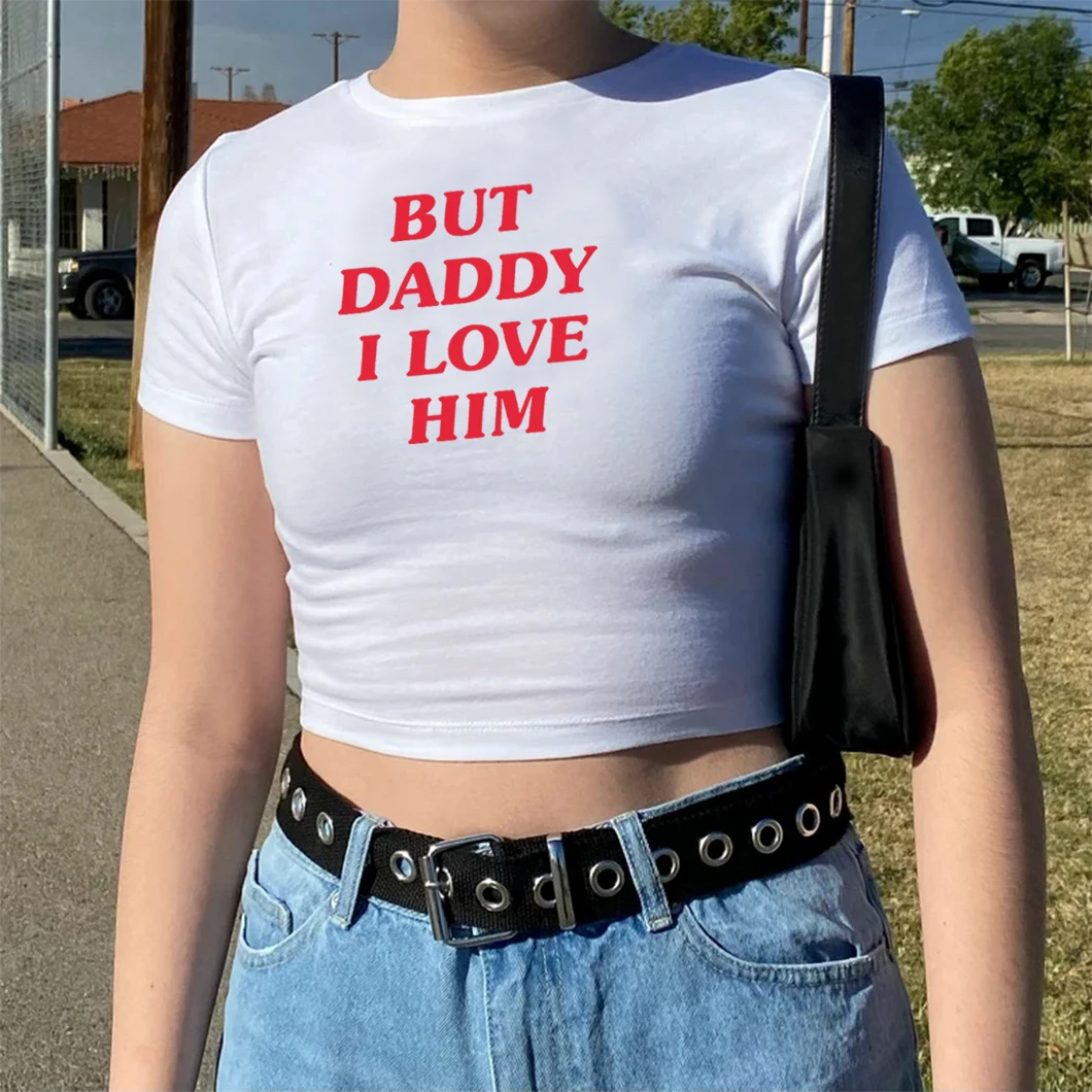 Medfølelse Katedral Statistisk Daddy Love Crop Top | Daddy Love Shirt | Love Daddy Baby Tees | Daddy Girl Crop  Top Women - T-shirts - Aliexpress