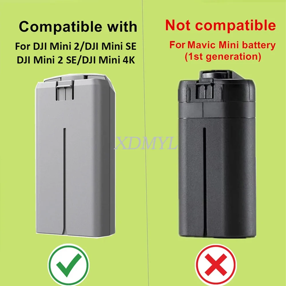 Chargeur Batterie Drone DJI Mini 2/Mini SE/Mini 2 SE/Mini 4K - Double Port USB-C