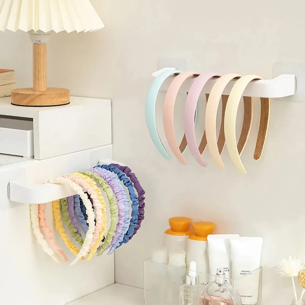 1PC Household Hair Loop Head Rope Storage Rack, Non Punching Multifunctional Hook, Dormitory Seamless Storage Rack