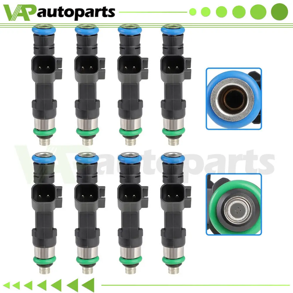 

8 PCS Fuel Injectors For 5.0L For Ford F-150 Lobo Mustang 2011-2017 BR3Z9F593A