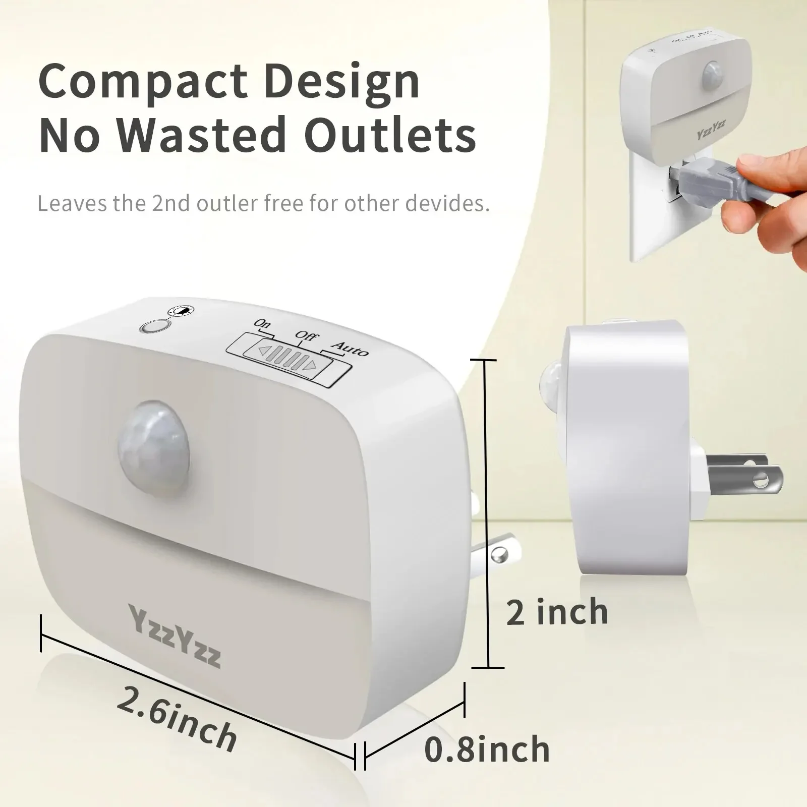 Dimmable LED Motion Sensor Night Light