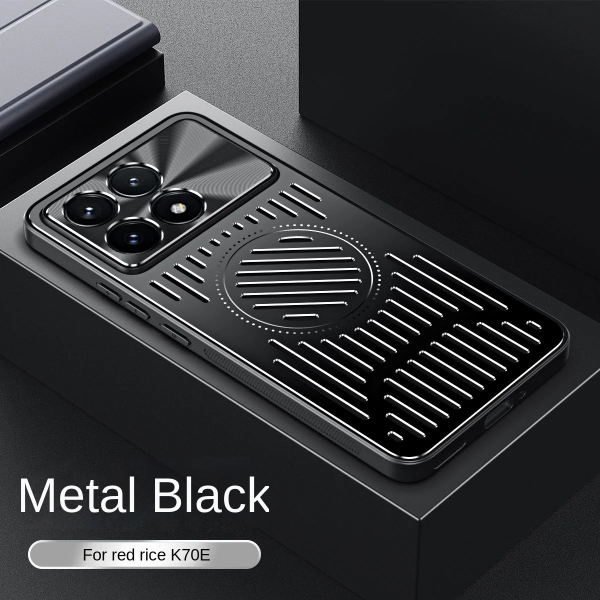 For Xiaomi POCO X6 Pro Case Luxury Hard magnetic Aluminum alloy Back Cover Protective Cases For Xiaomi POCO X6Pro Phone Shell