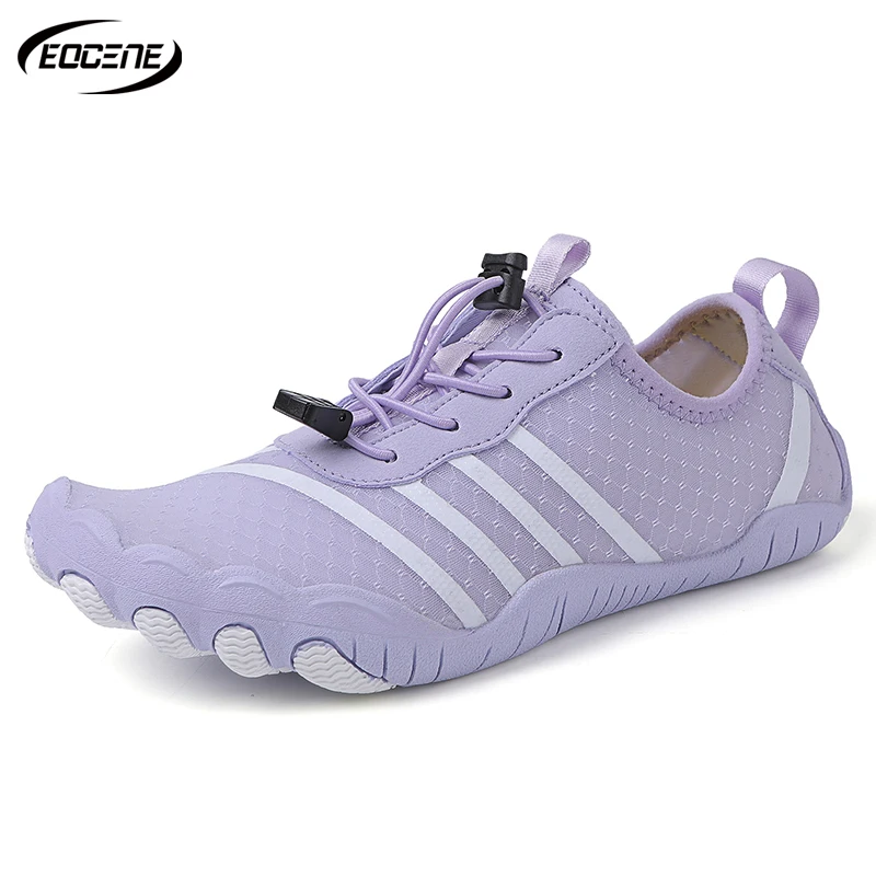 EOCENE Women Men Barefoot Outdoor Sports Shoes Quick-dry Swimming Beach Climbing Cycling Wading Amphibious Aqua Water Sneakers