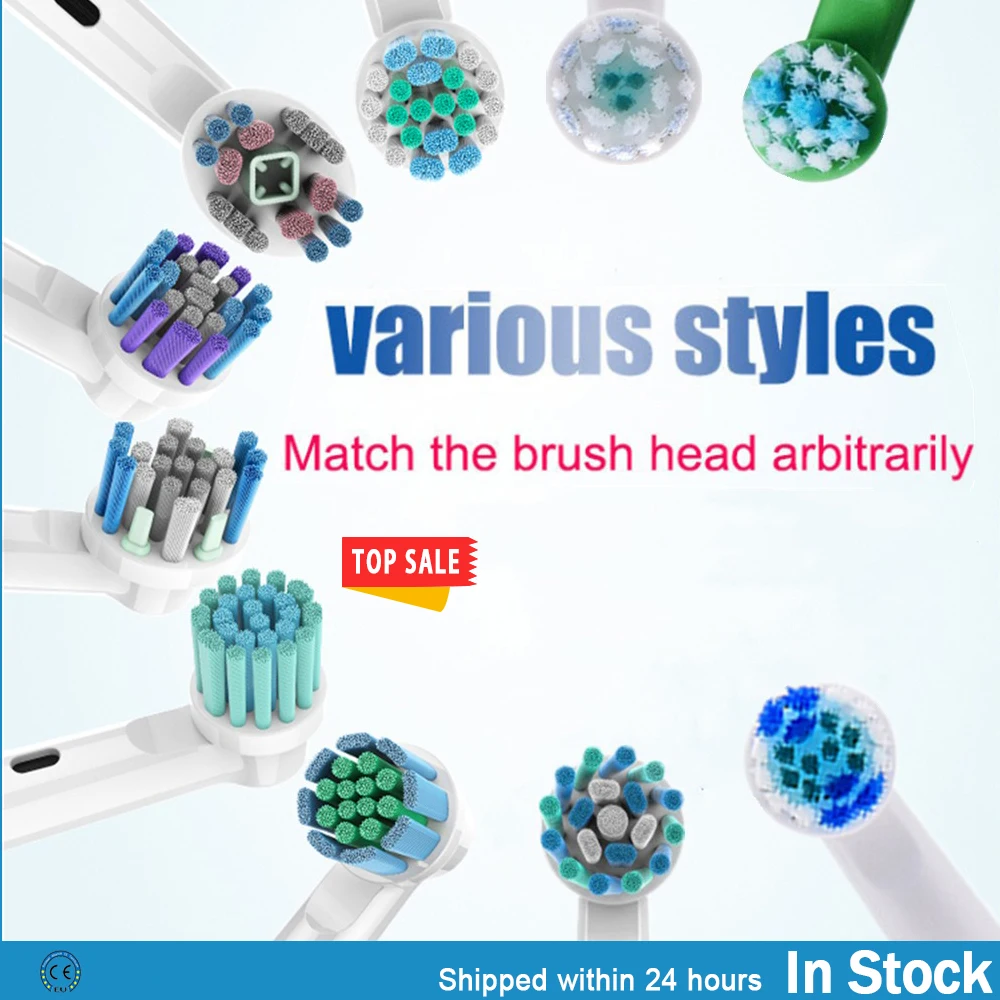 Electric Toothbrush Heads For Oral B Replaceable Brush Head for Vitality for Oral-B Nozzles