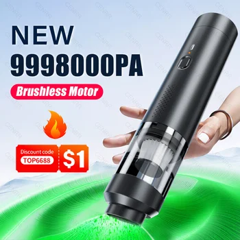 CENRR 9998000 Aspirapolvere per auto PA Forte aspirazione Potente pulitore per auto portatile wireless per ventilatore d'aria per elettrodomestici 1