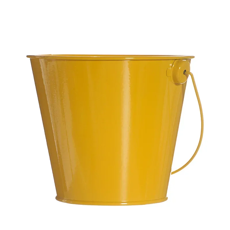 3 Size Mini Metal Bucket Wedding Decoration Candy Box Flower Pot Table Decor Birthday Party Decoration Kids Baby Shower Supplies