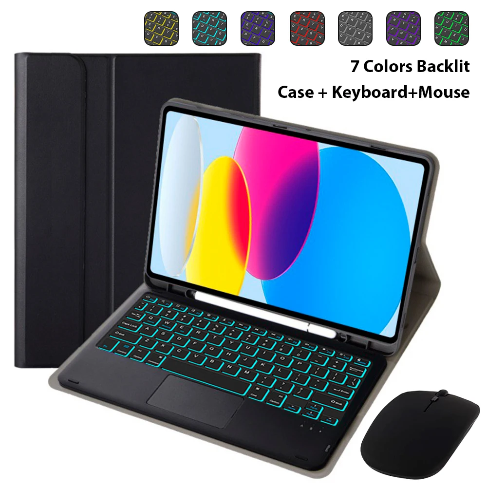 Premium Keyboard Case with Mouse
