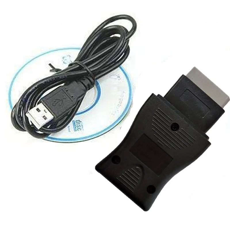 닛산 자동차 진단 OBD 오류 코드 케이블 도구, 14 핀 USB 커넥터, OBD to OBD2 16 핀 커넥터, 14 핀