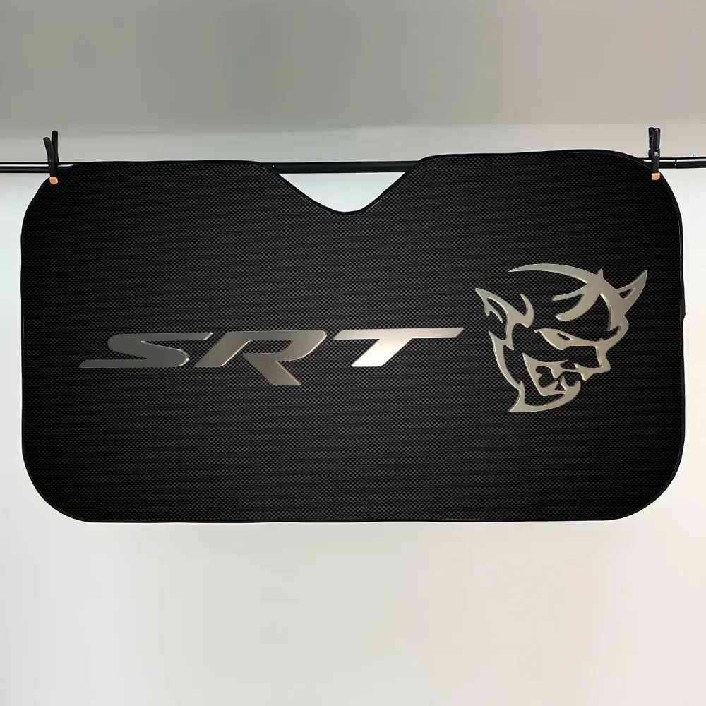 S-SRT Dodge Challenger Windshield Sun Shade 3