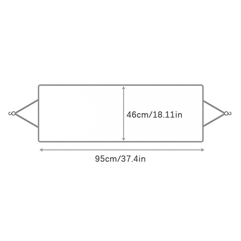 Air Conditioning Cover Outdoor Rainproof Waterproof Dust Cover Washing Anti-Dust Anti-Snow Cleaning Bag 95*46cm