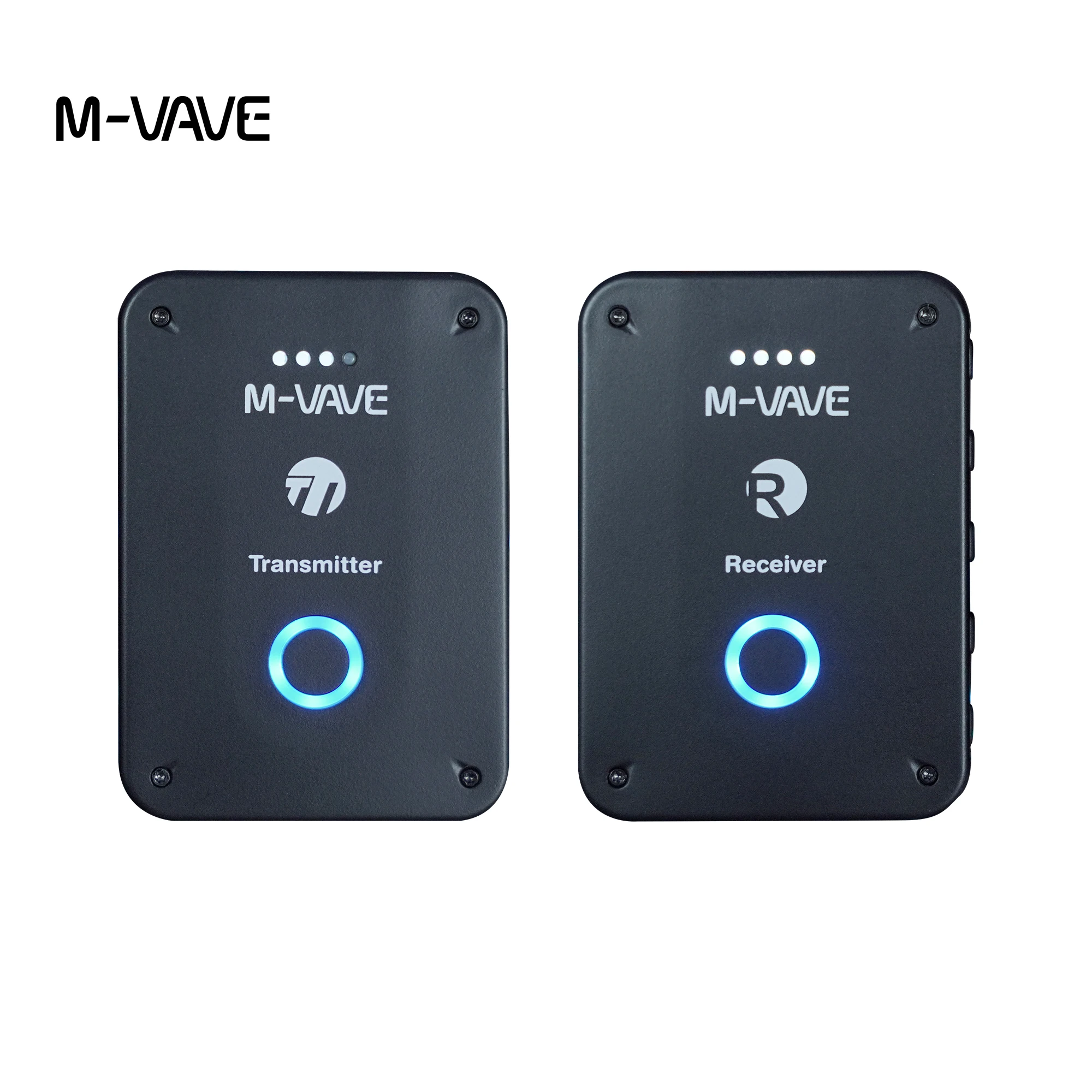 M-VAVE WP-9 Wireless System 2.4GHz Earphone Monitoring System Rechargeable Transmitter Receiver Stereo Mono and Mute Function Wireless Earphone Monitor