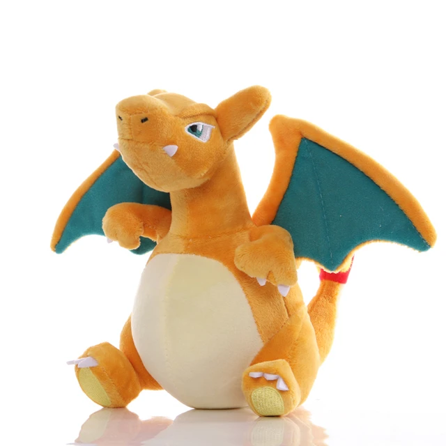 10pcs/lot mega charizard x mega evolução brinquedos de qualidade Peluche  anime recheado pelúcia para crianças 22cm presente de Natal S