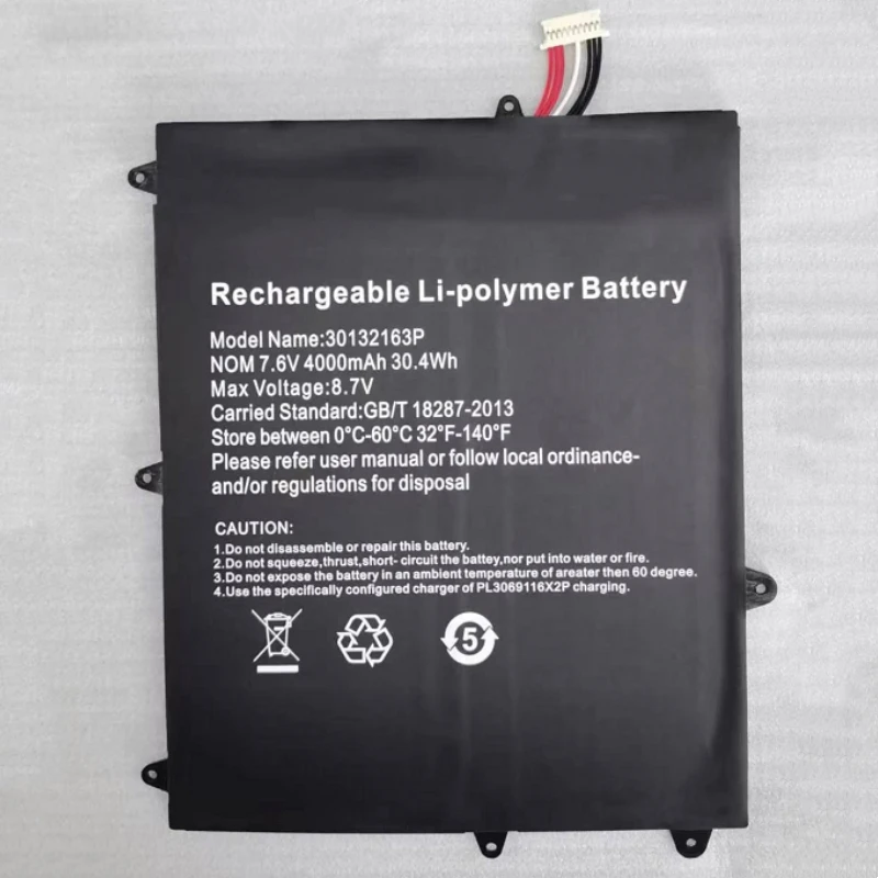 30132163P 30132163C H-3487265 HW-3487265P Laptop Battery 10-pin 7-wire For TREKSTOP primebook C11 C11B F5 Direkt-Tek TH116A-YD