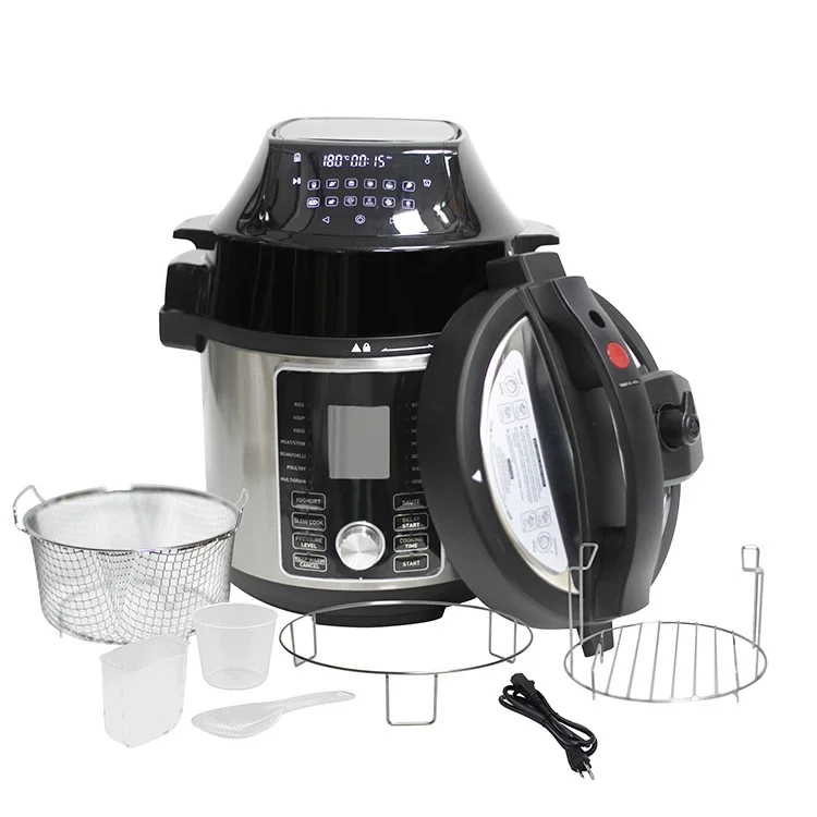 Multi-cooker 2 In 1electric Pressure Cookers With Air Fryer, Electric Pressure Cooker And Air Fryer