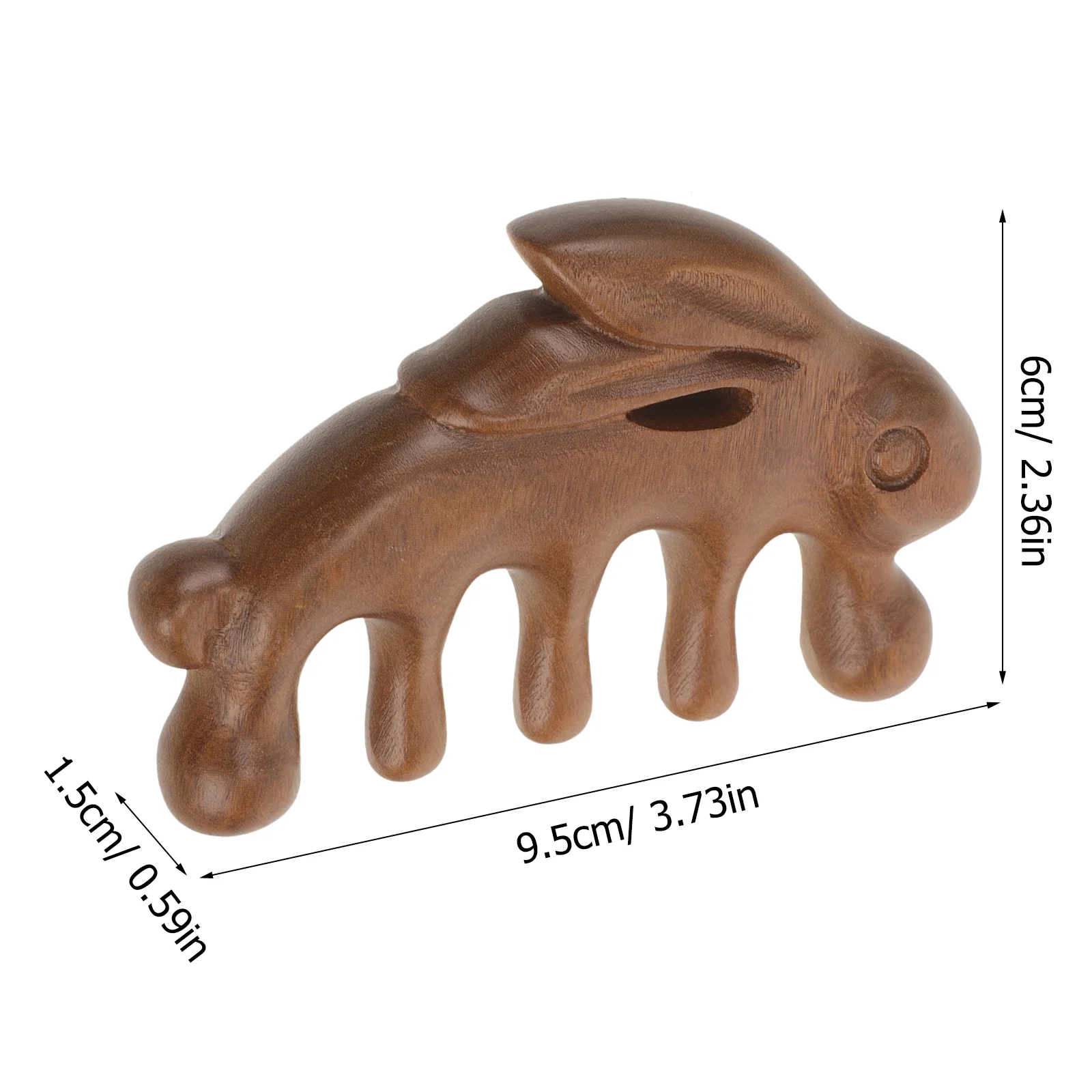 Рисунок 3 - Деревянный Массажер для кожи головы