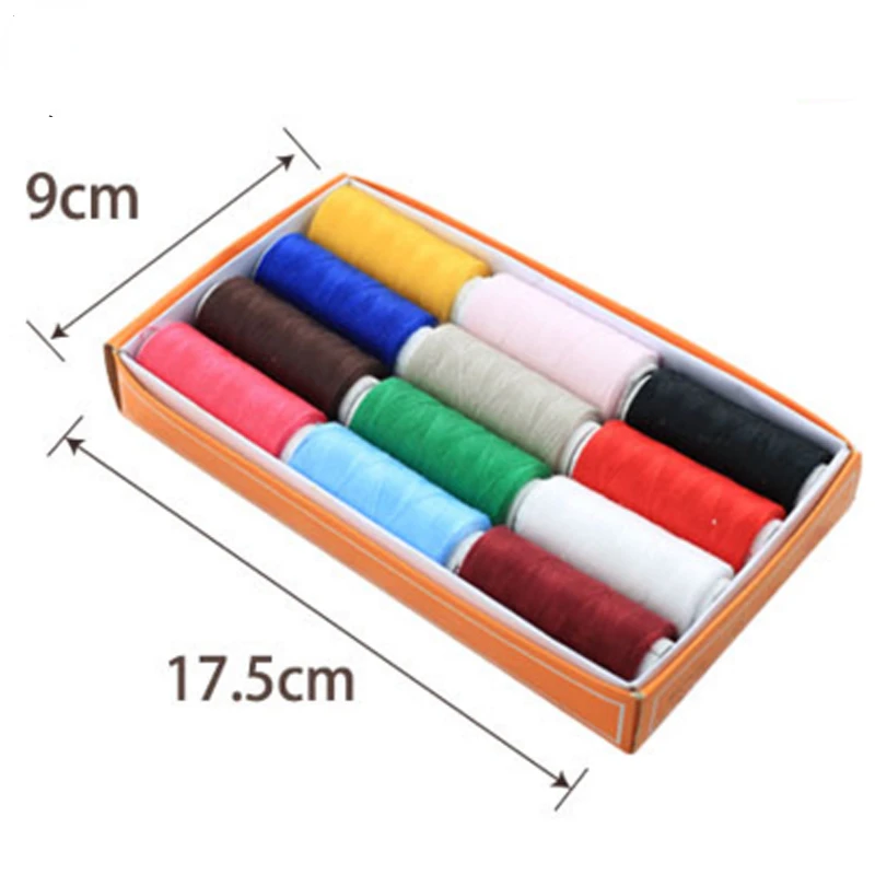 39 Colors Polyester Yarn Sewing Thread Roll Machine Hand Embroidery 150  Meter Each Spool Durable For Home Sewing Kit - AliExpress