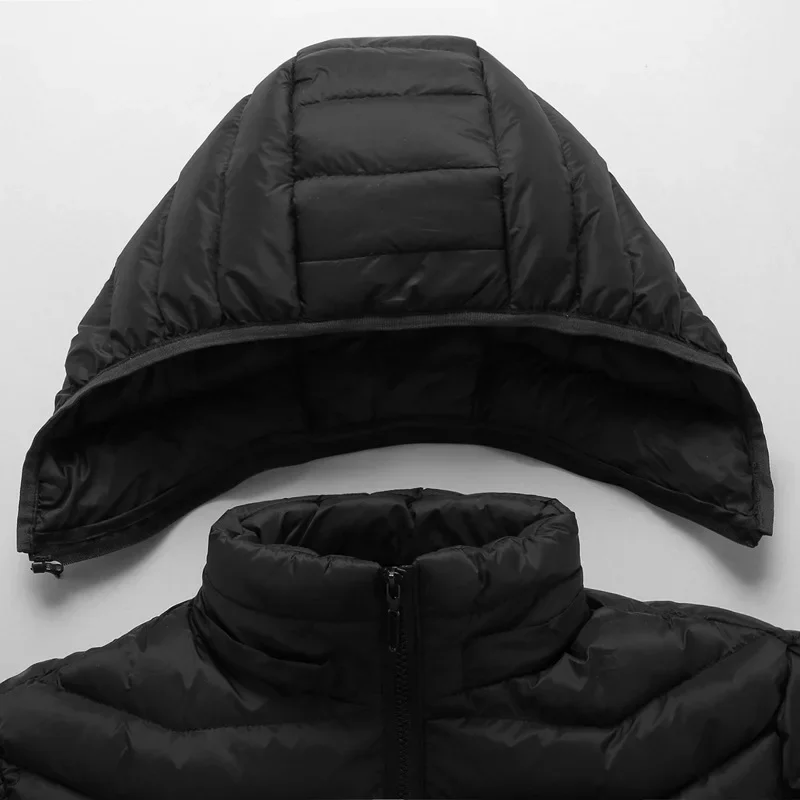 Unisex Smart Temperature Control Cotton Coat Cross-Border Heating Padded Jacket for Children Sports Feathering and Cotton Clothi