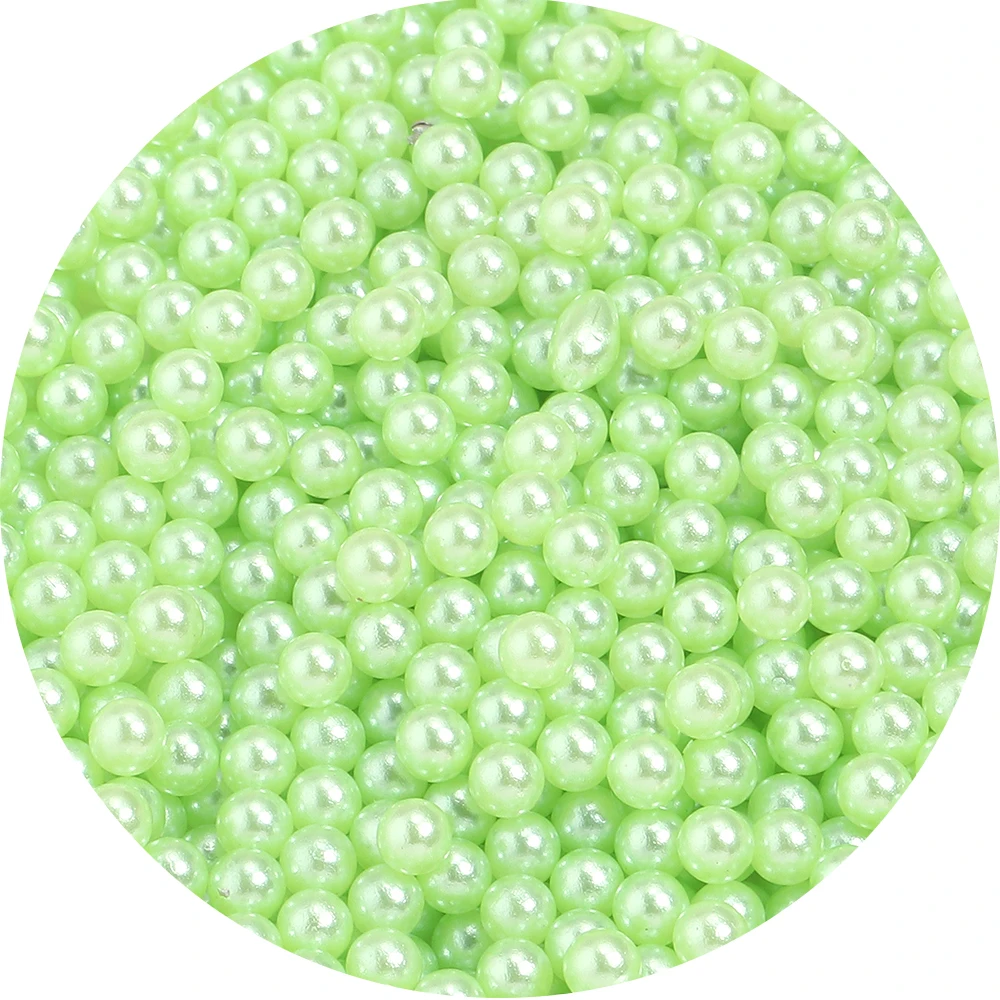 Colorful Imitation Pearl Beads for DIY Crafts and Decorations