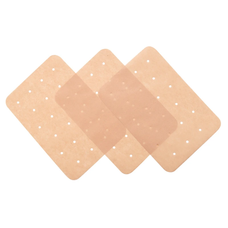 Hot！-Air Fryer Parchment Liners,100 Pcs Perforated Square Air Fryer Liners,For Ninja Foodi Xl 6 In 1 Dz201 Dual Air Fryer