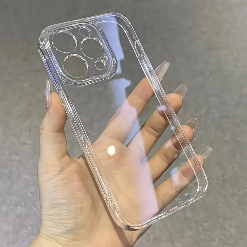 Ultra Thin Clear Silicone Phone Case Set - 3 Pack