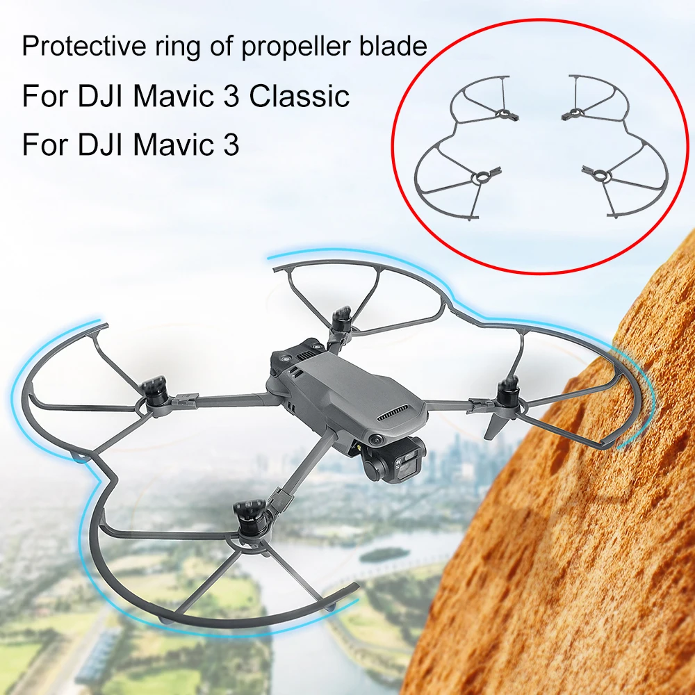 

For DJI Mavic 3 Classic Propeller Blade Protection Ring DJI Mavic 3 Anti-collision Quick Removal Anti Shake Cover Accessories