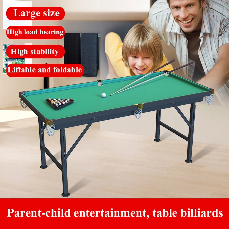 MIYAUP-Mini Folding Billiards for Family, Small Indoor Toys, Standard