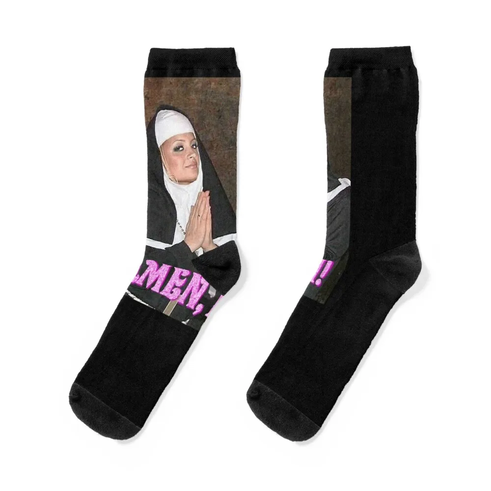 

So Funny Paris Hilton Et Nicole Richie Nonnes Classic Fans Socks anime hockey kids Sports Women's Socks Men's