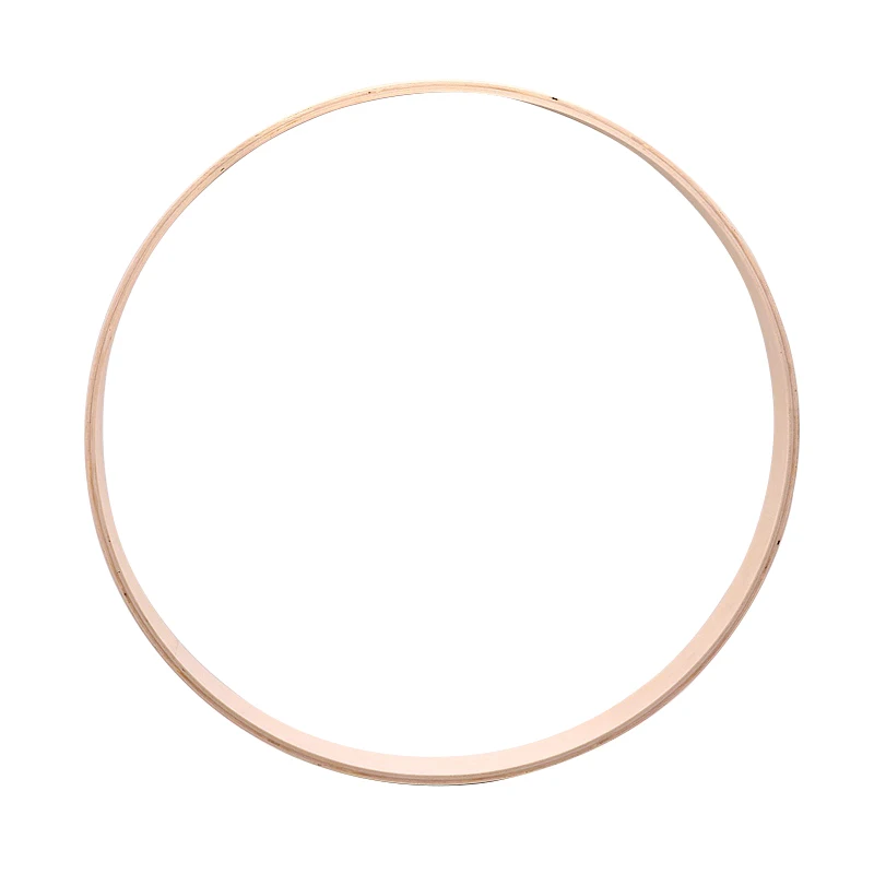 22inch 20inch poplar wood drum hoop natural wood hoop 1 piece