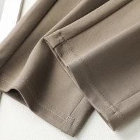 2025 High Quality Women's Casual Leggings Elastic High Waisted Work Pants Spring/Summer Commuting Pants Straight Leg Pants 10XL - Image 6