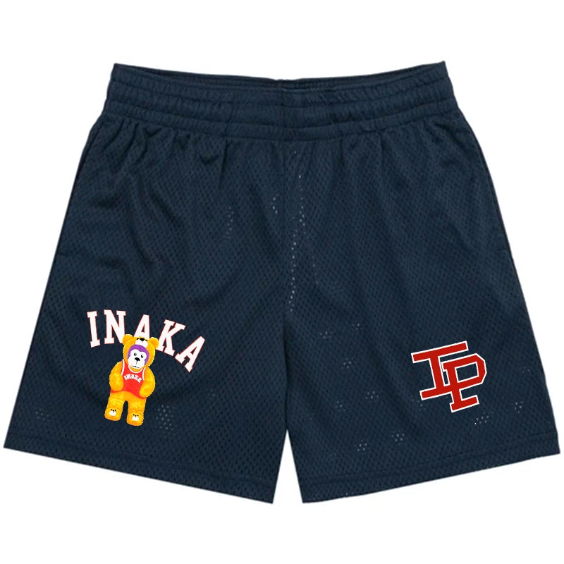 Inaka Shorts 2022 Men Women Classic GYM Basketball Workout Mesh Shorts