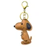 Cute puppy Cow Leather Keychain Pendant - Stylish Car Key Pendant Perfectly Combines With Bag Pendant 6