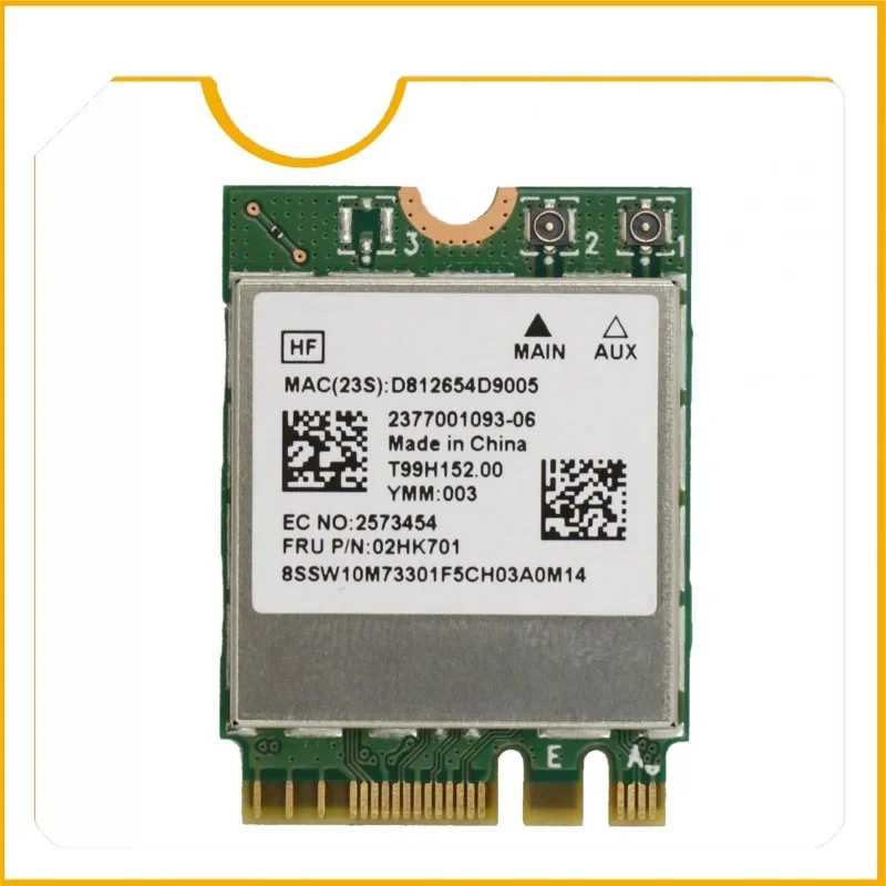 

From Lenovo IdeaCentre G5-14IMB05 Desktop NIC Rtl8822ce Wireless wifi Bluetooth 5.0 in: 02hk701