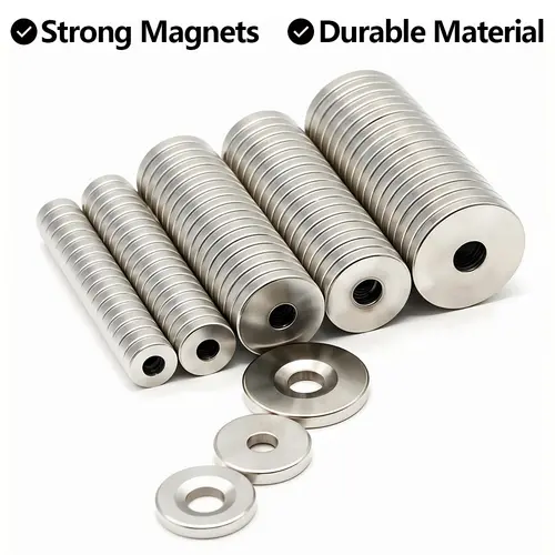 Super Powerful Round Magnet with holes Neodymium Magnet NdfeB N35 Strong Permanent Magnetic imanes Refrigerator DIY - Image 4