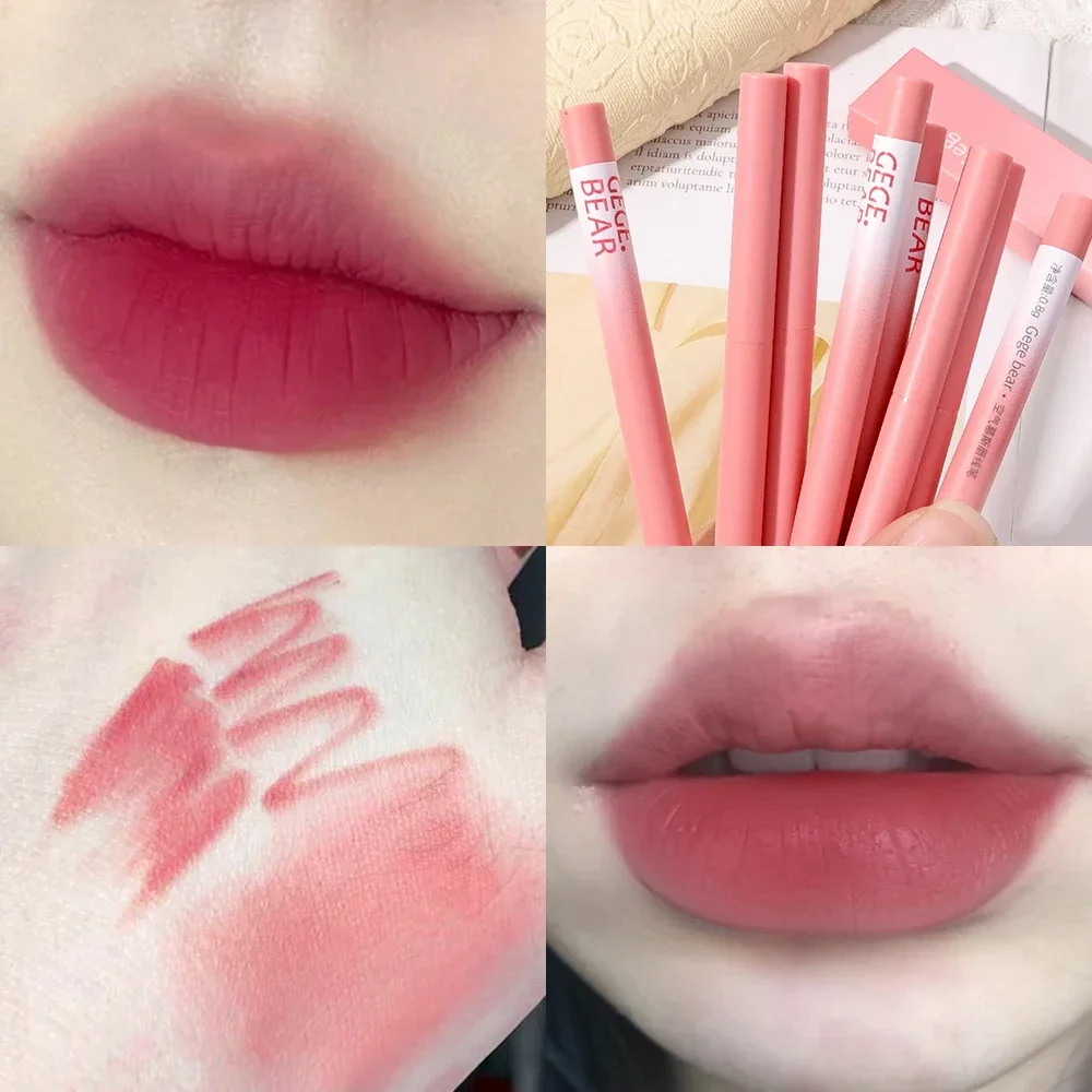8-color Lip Liner Pencil Set Matte Nude Contour Lipliner Pencil Lipstick Waterproof Long Lasting Lipstick Pen Lip Tint Cosmetics 3
