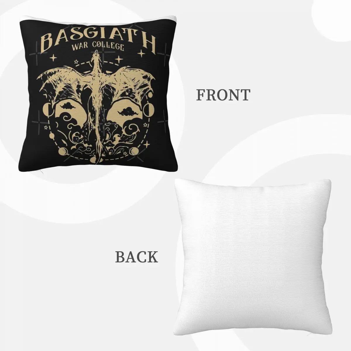 Basgiath War College 20 Fourth Wing Pillows Cover For Pillow Anime Body Pillow Case Pillow Case Pillow Cover 3