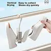 Shoe Drying Display Hook Rotating Home Slipper Holder Space-Saving Drying Shoe Rack For Home Outdoor Use Portable Practical 1