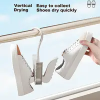 Shoe Drying Display Hook Rotating Home Slipper Holder Space-Saving Drying Shoe Rack For Home Outdoor Use Portable Practical 1