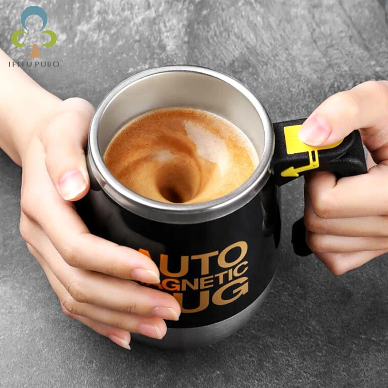 Self Stirring Stainless Steel Mug Review - 15 Oz. Self Stirring Coffee Mug  