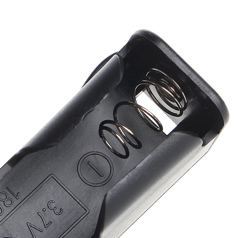 5 Pcs 18650 Rechargeable Battery 3.7V Clip Holder Box for Case With Wire battery holder