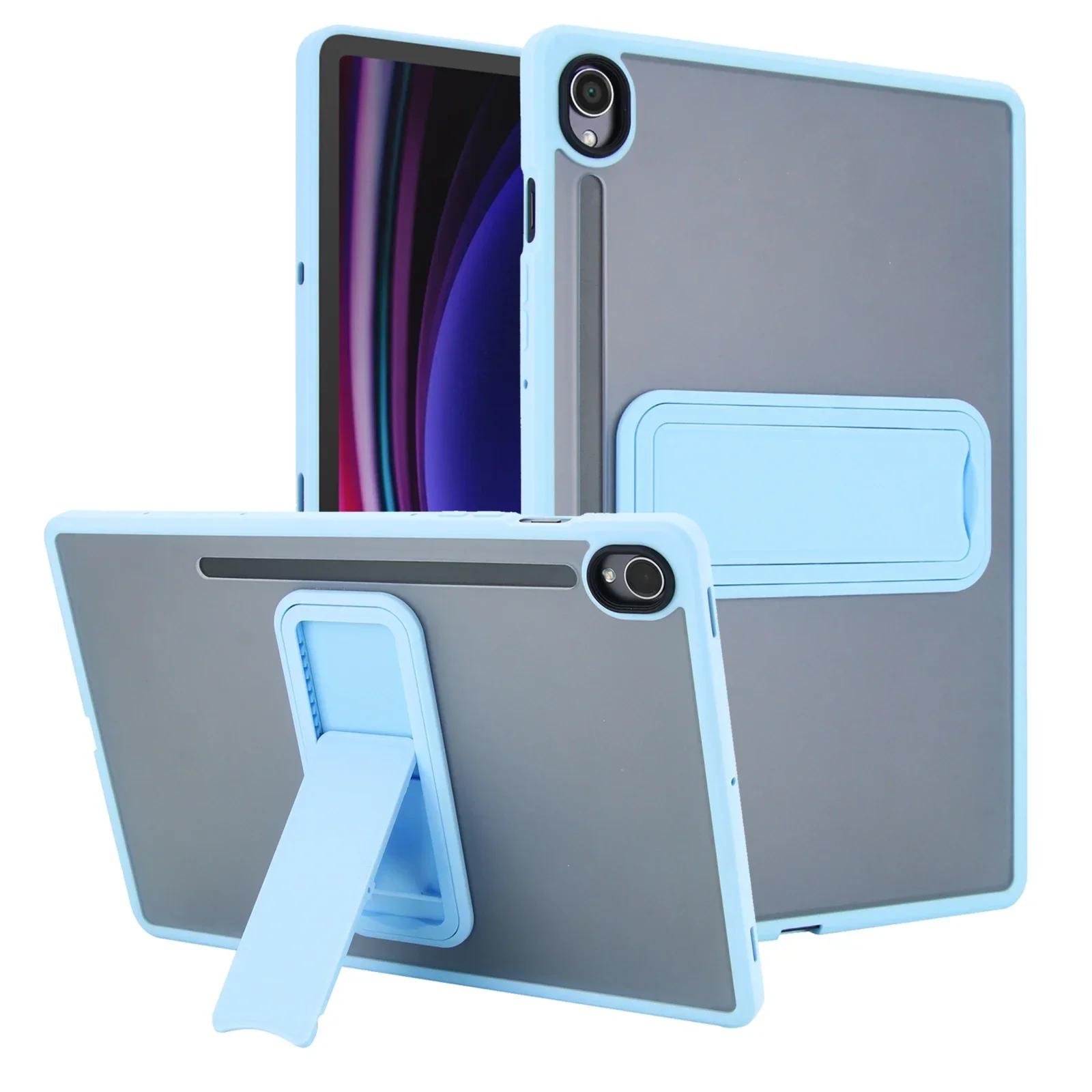 Universal Stand Tablet Case with Kickstand - Shockproof Hard Holder Cover