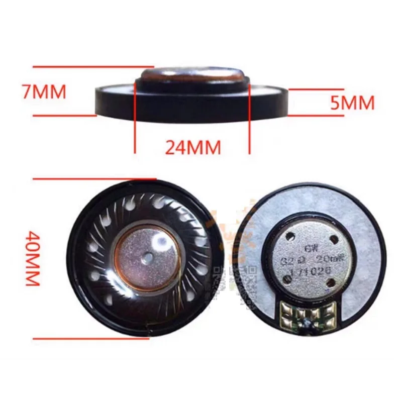 Original Speaker Unit For Bose QC35 I II QC45 headphones,40mm 32 ohms use for QC15 QC25 AE2 OE2 headsets