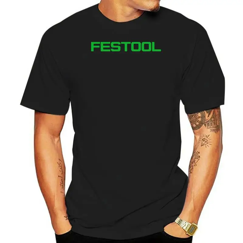 

Festool T Shirt Men Tops New Fashion Short Sleeve Festool Tools T-shirt Tees Mans Tshirt