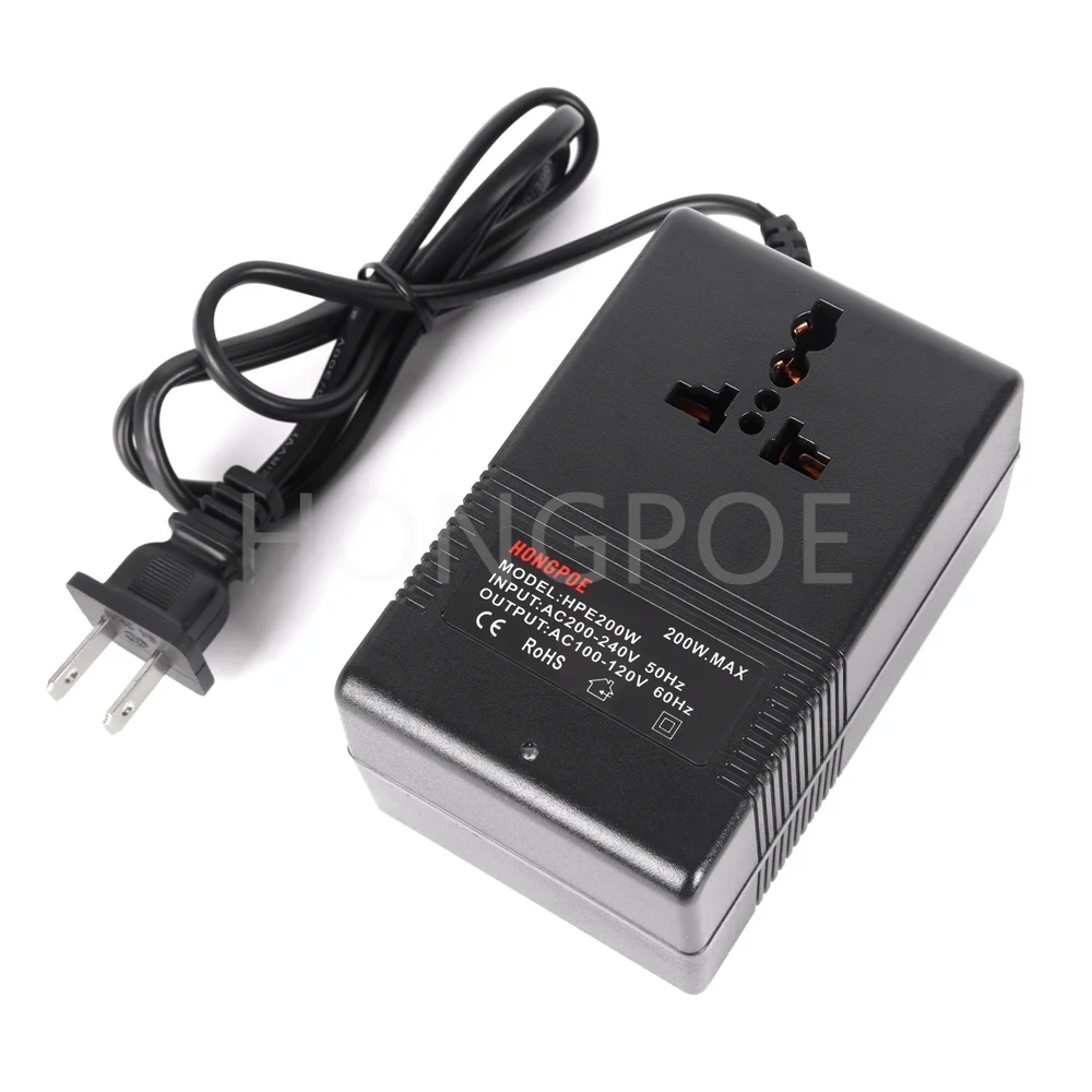 Voltage converter 200W 300W 220V To 110V 110V To 220V Travel Adapter EU/US/UK Plug Inverter