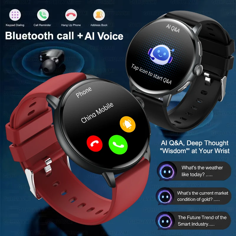 Nuovo Smartwatch 2026 con Diagnosi AI Accurata, Misurazione di Grasso Corporeo, Acido Urico, Pressione Sanguigna, ECG, Schermo AMOLED HD, Chiamate, Funzioni Sportive e Salute per Uomini e Donne - immagine 6